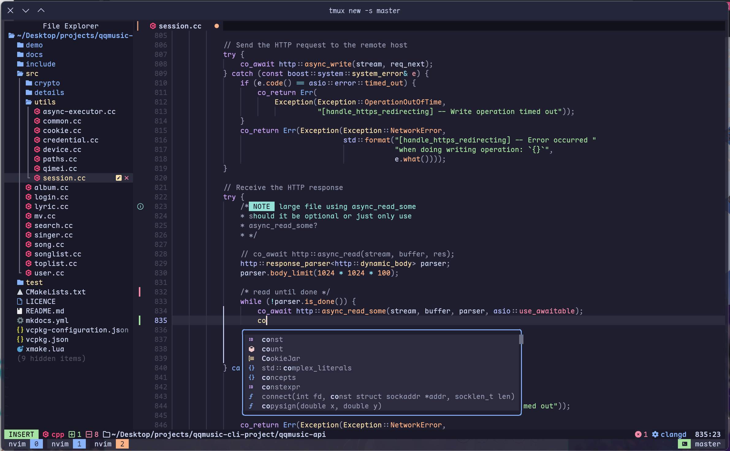 Editor Workspace
