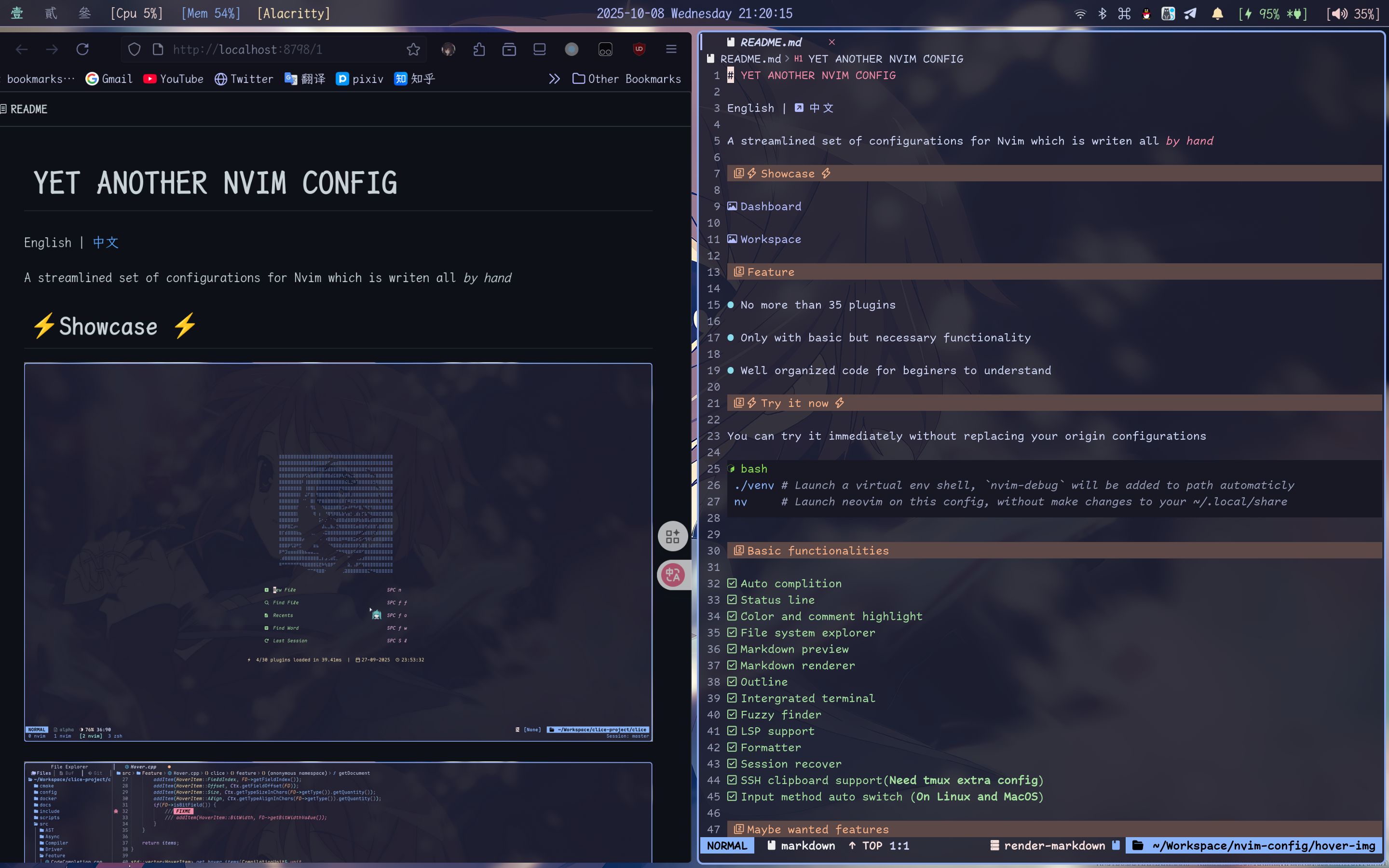 Markdown Edit and Preview